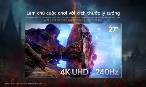 Màn hình Gaming LG UltraGear 27G850A-B.ATV | 27 inch | 4K | Nano IPS Black | 240Hz | Dual Mode 480Hz | HDR600